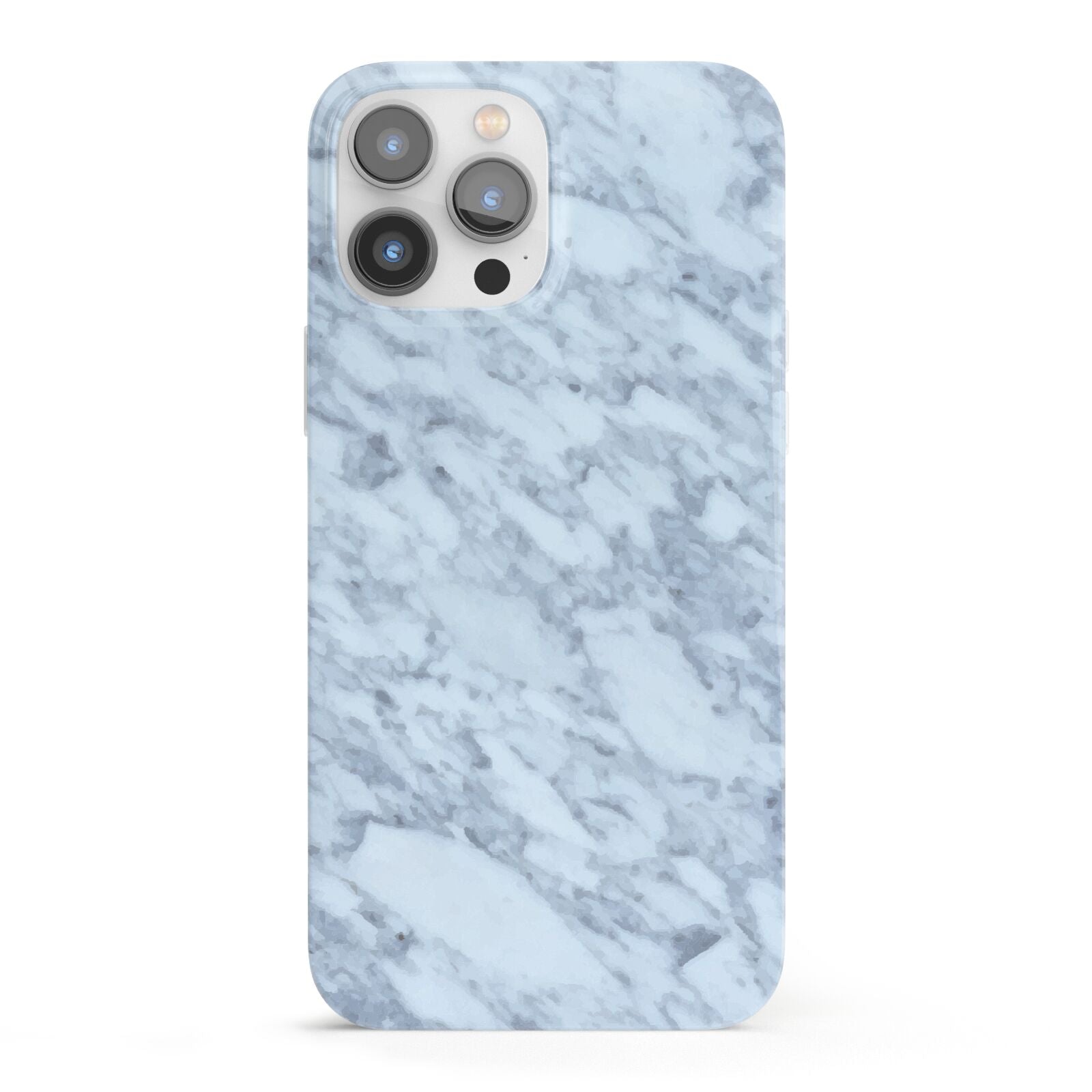 Faux Marble Grey 2 iPhone 13 Pro Max Full Wrap 3D Snap Case