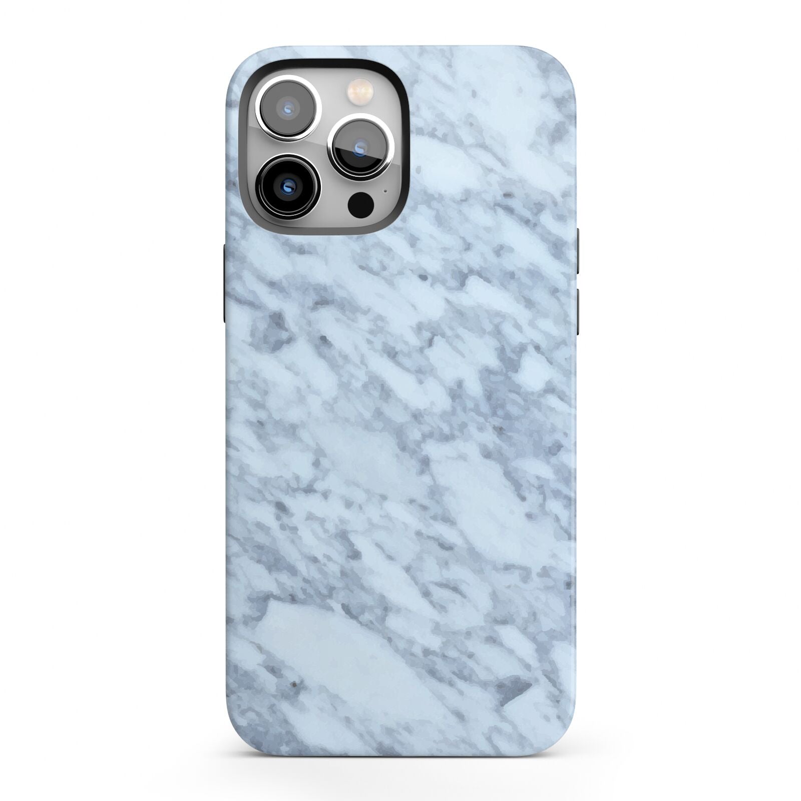 Faux Marble Grey 2 iPhone 13 Pro Max Full Wrap 3D Tough Case