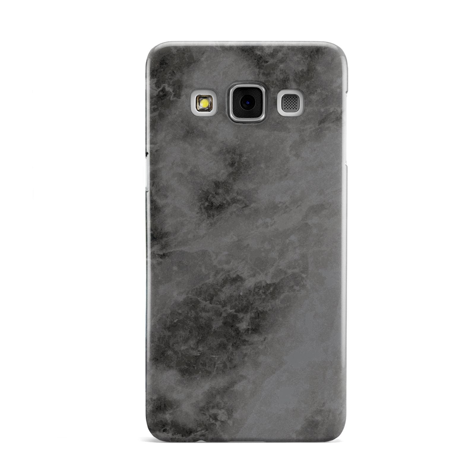 Faux Marble Grey Black Samsung Galaxy A3 Case