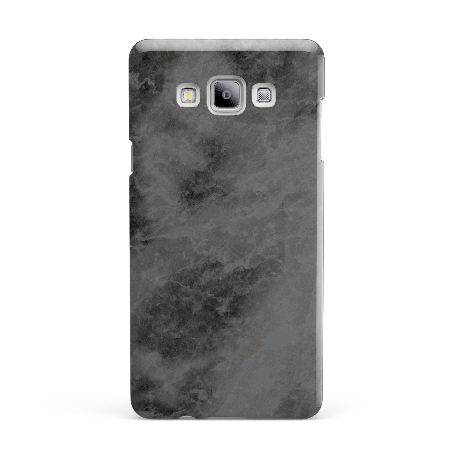 Faux Marble Grey Black Samsung Galaxy A7 2015 Case
