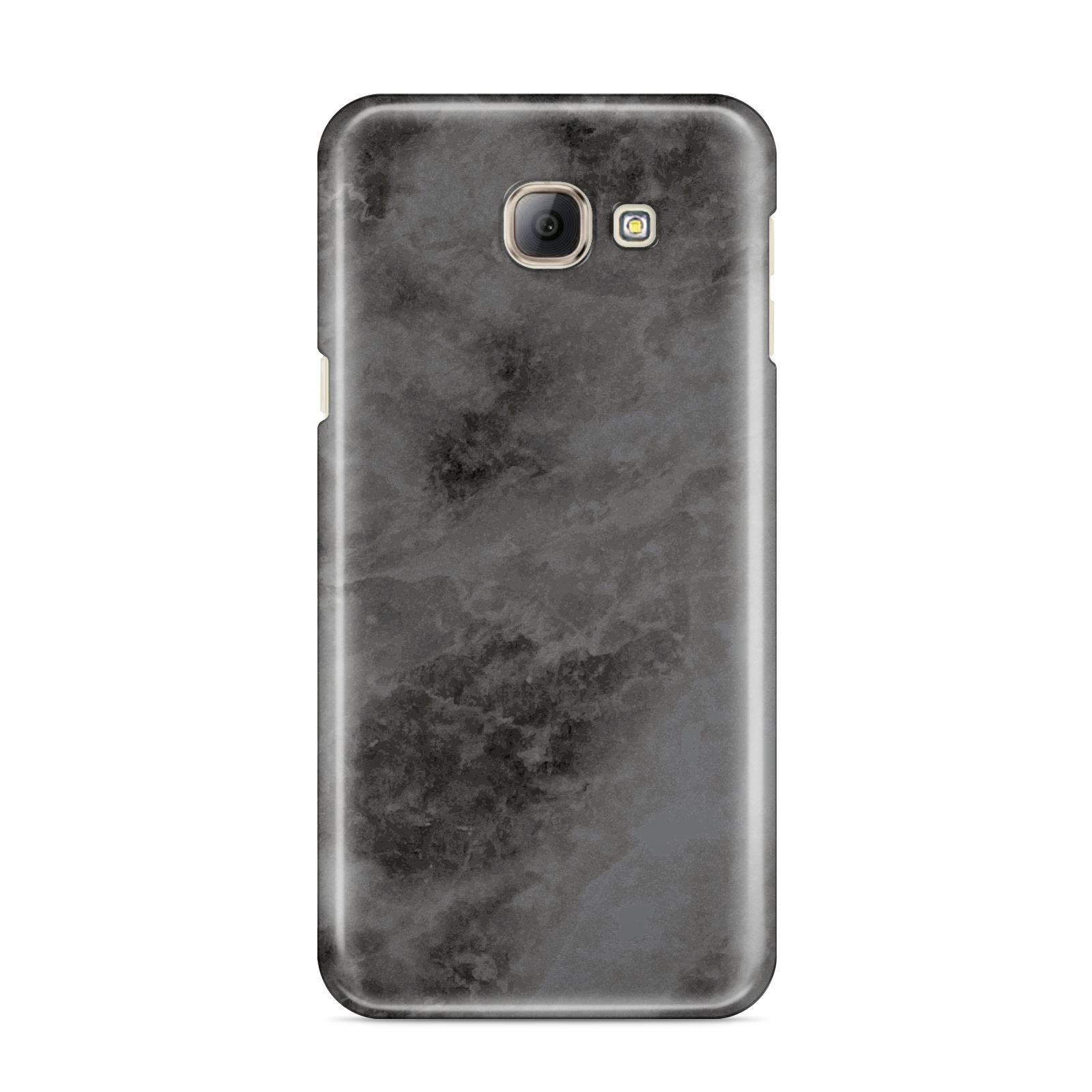 Faux Marble Grey Black Samsung Galaxy A8 2016 Case
