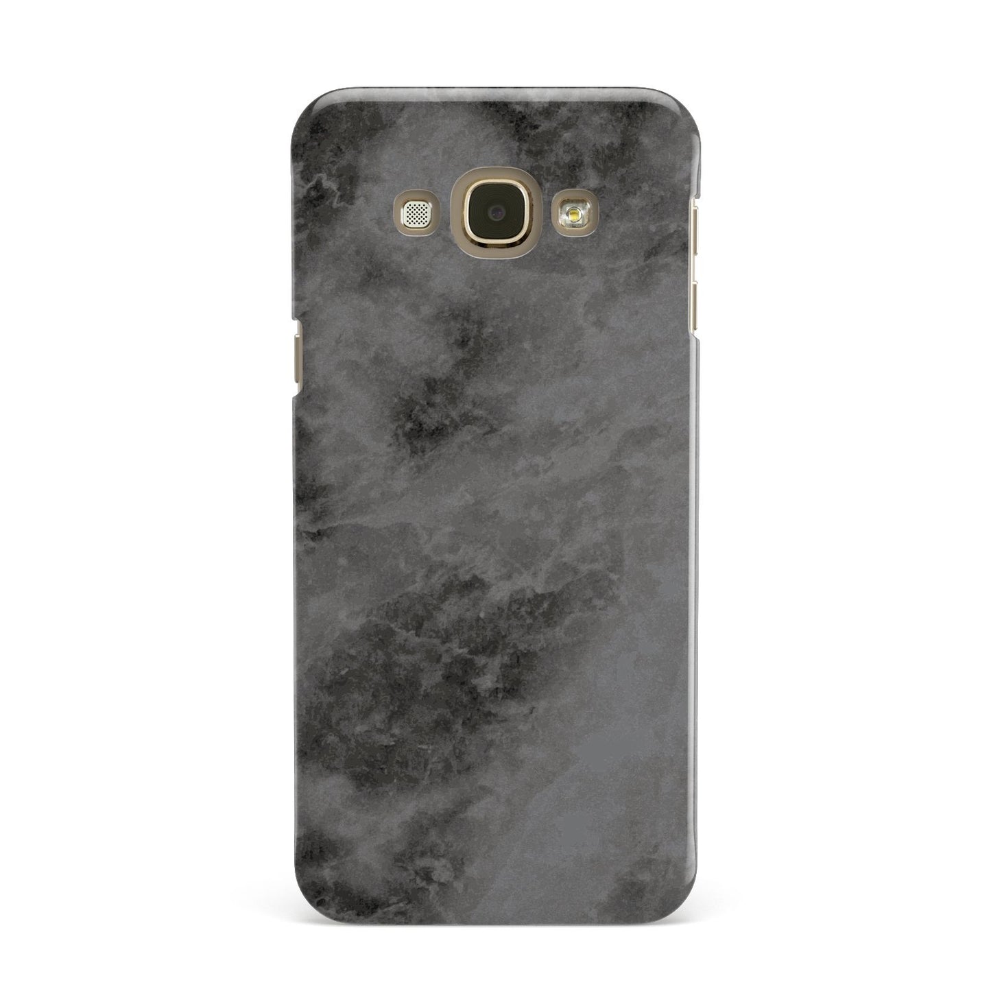 Faux Marble Grey Black Samsung Galaxy A8 Case