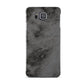 Faux Marble Grey Black Samsung Galaxy Alpha Case
