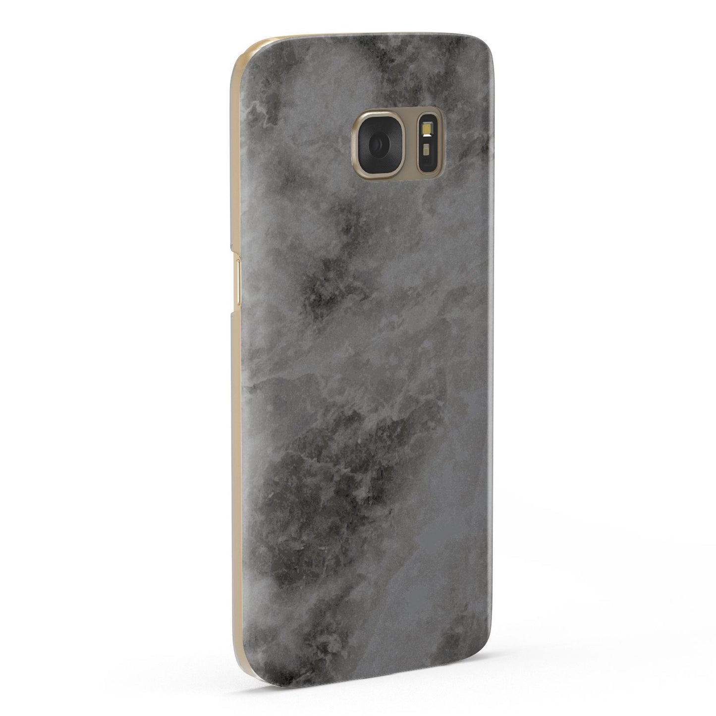 Faux Marble Grey Black Samsung Galaxy Case Fourty Five Degrees