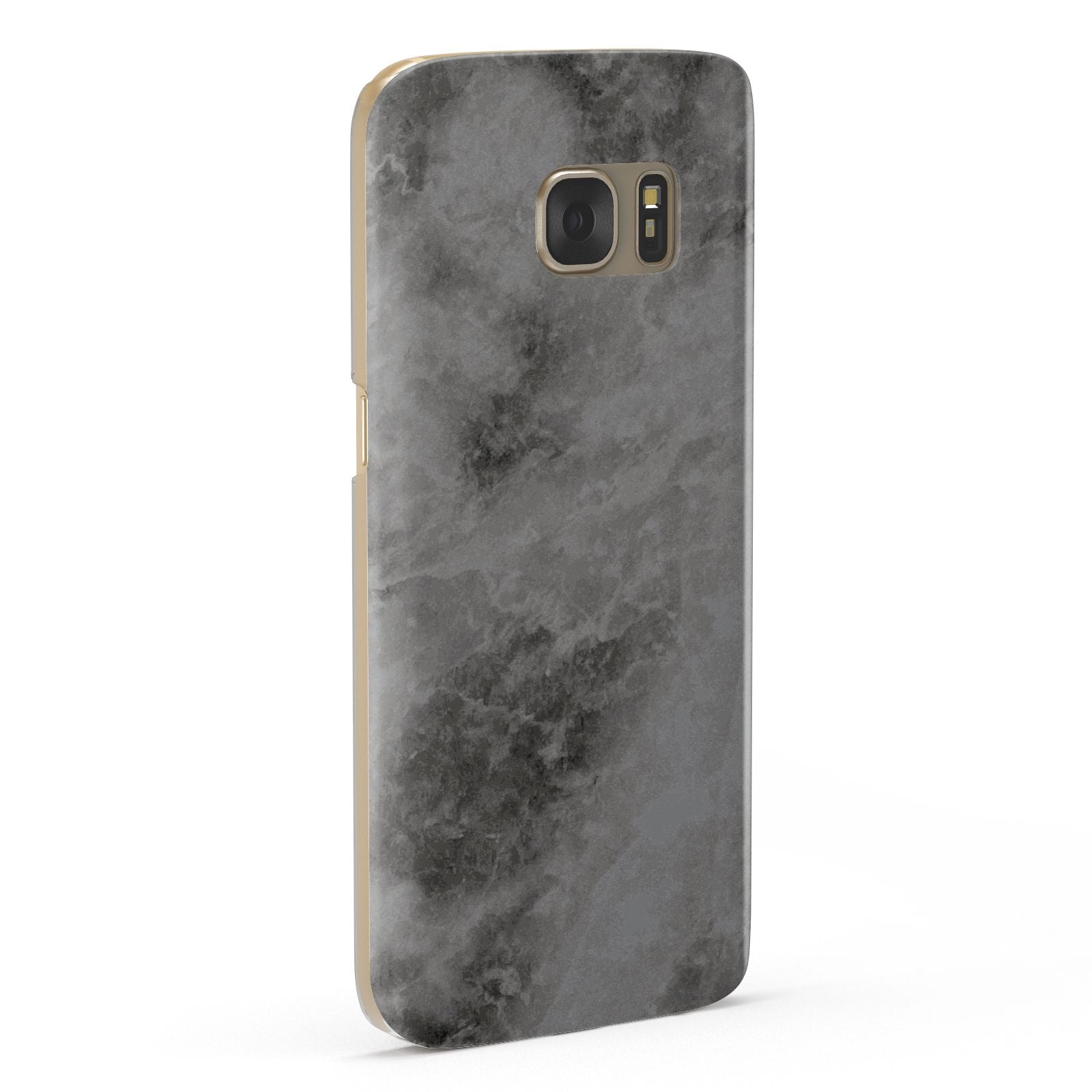 Faux Marble Grey Black Samsung Galaxy Case Fourty Five Degrees