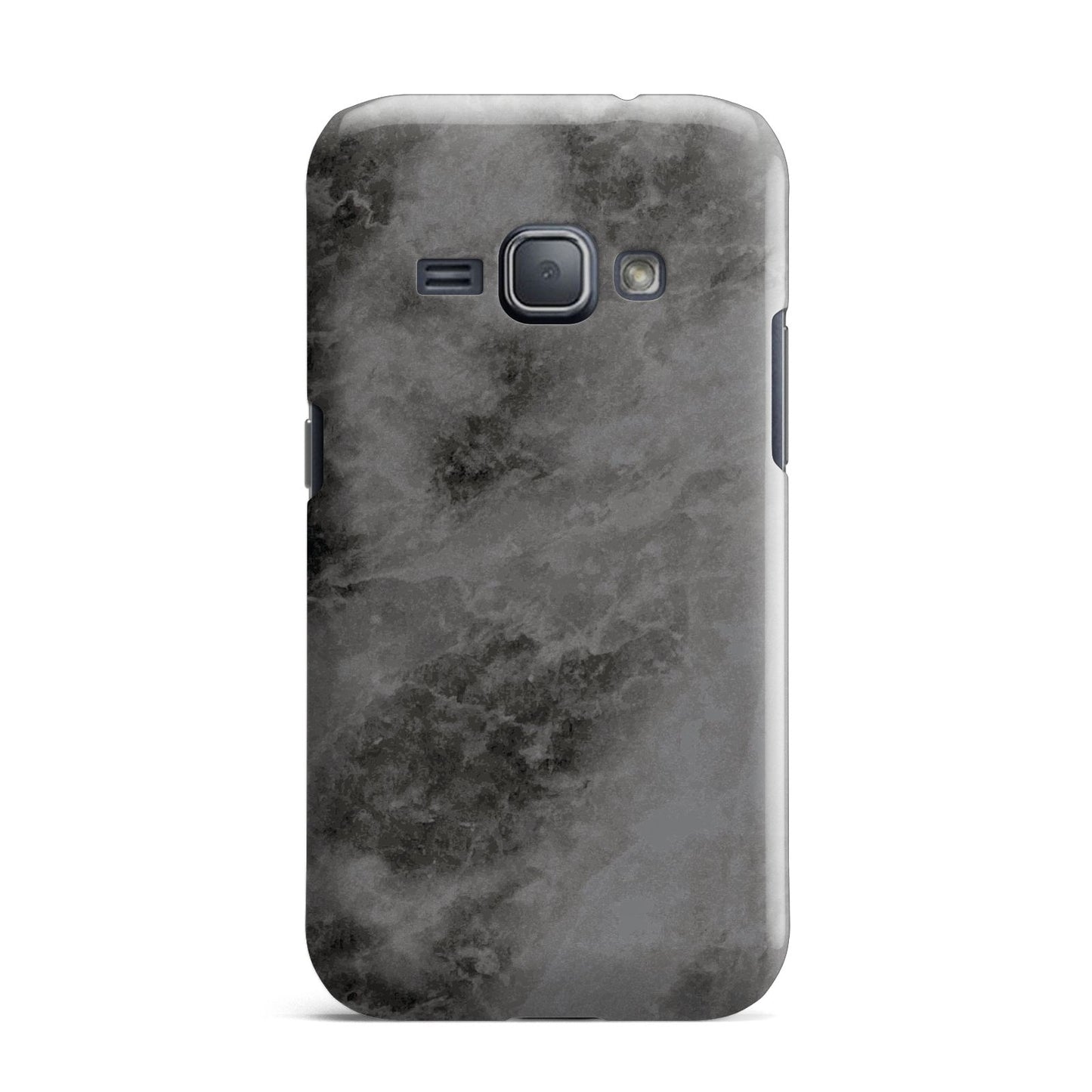 Faux Marble Grey Black Samsung Galaxy J1 2016 Case