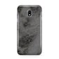 Faux Marble Grey Black Samsung Galaxy J3 2017 Case
