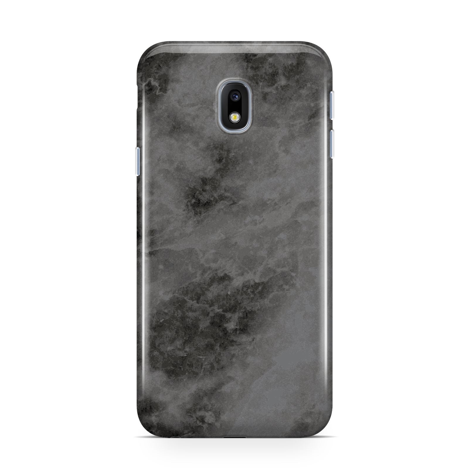 Faux Marble Grey Black Samsung Galaxy J3 2017 Case