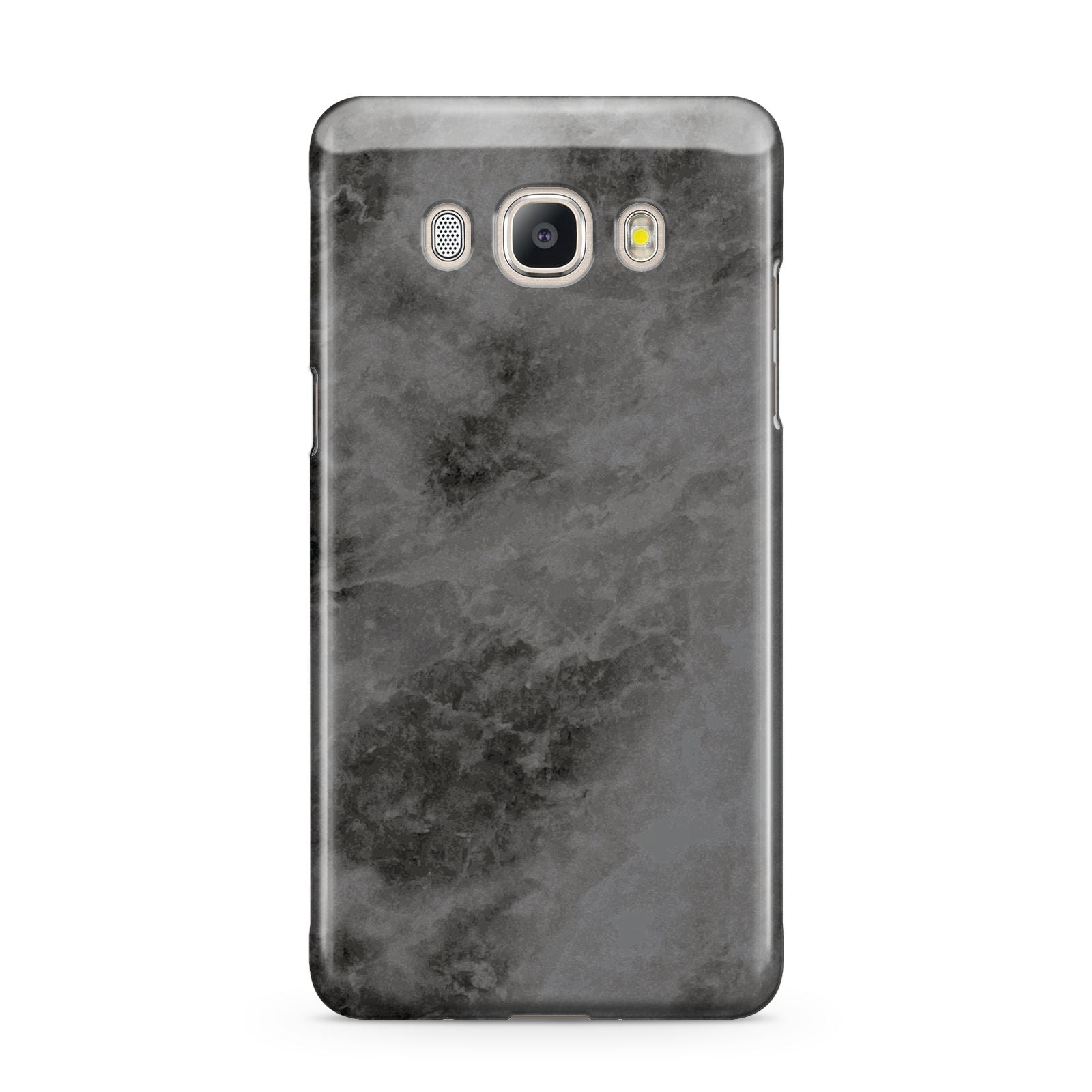 Faux Marble Grey Black Samsung Galaxy J5 2016 Case