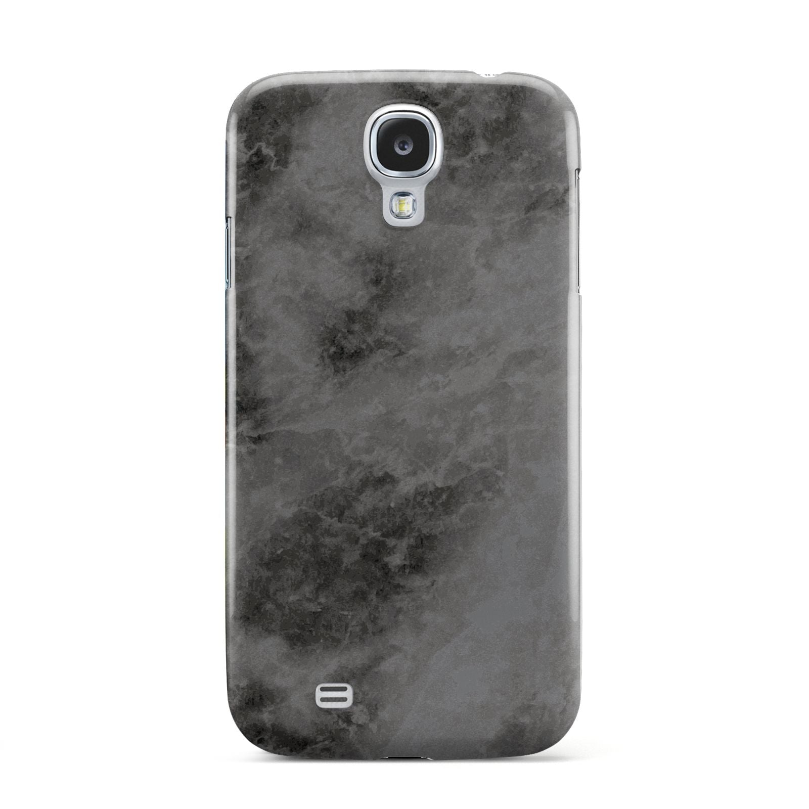 Faux Marble Grey Black Samsung Galaxy S4 Case