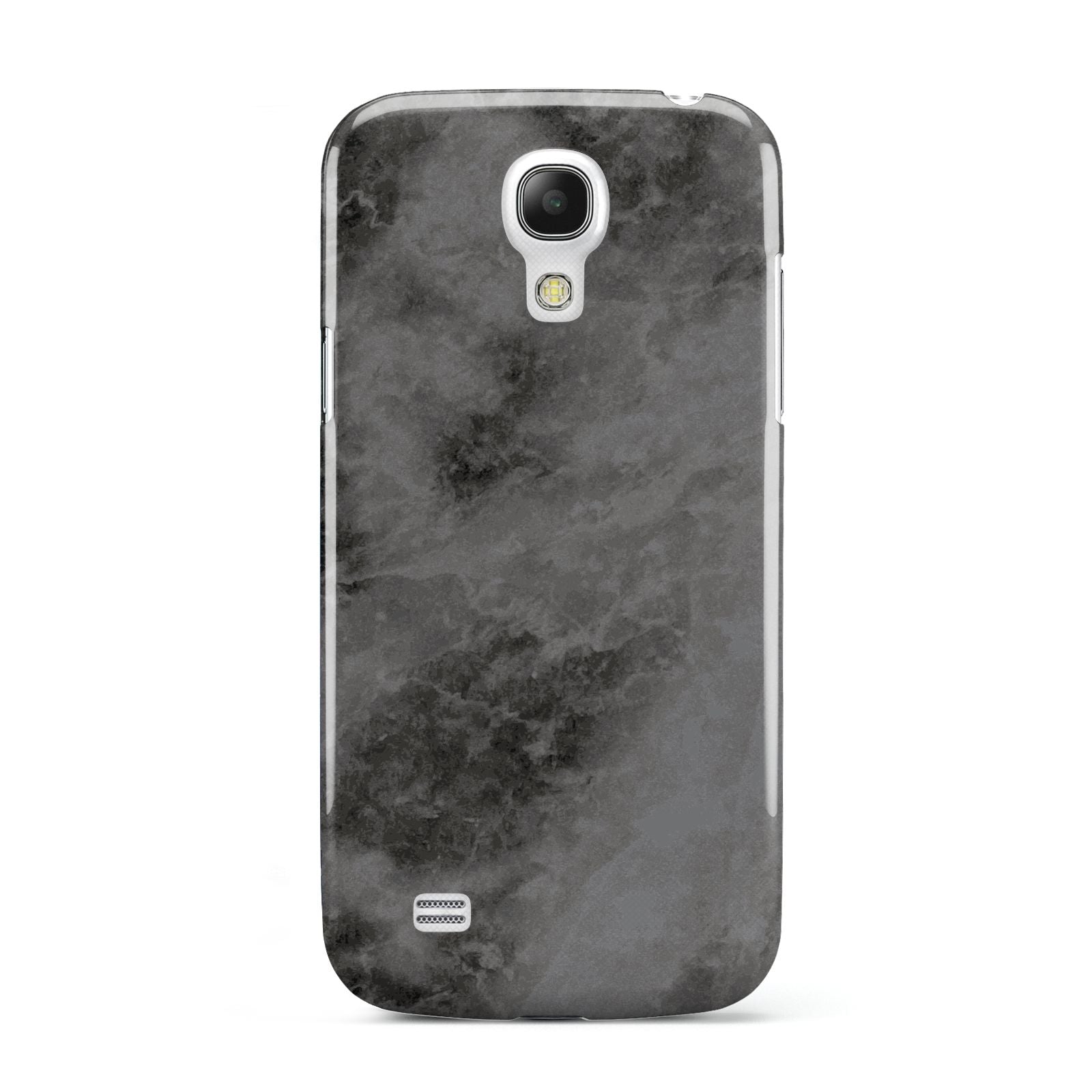 Faux Marble Grey Black Samsung Galaxy S4 Mini Case