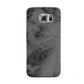Faux Marble Grey Black Samsung Galaxy S6 Case