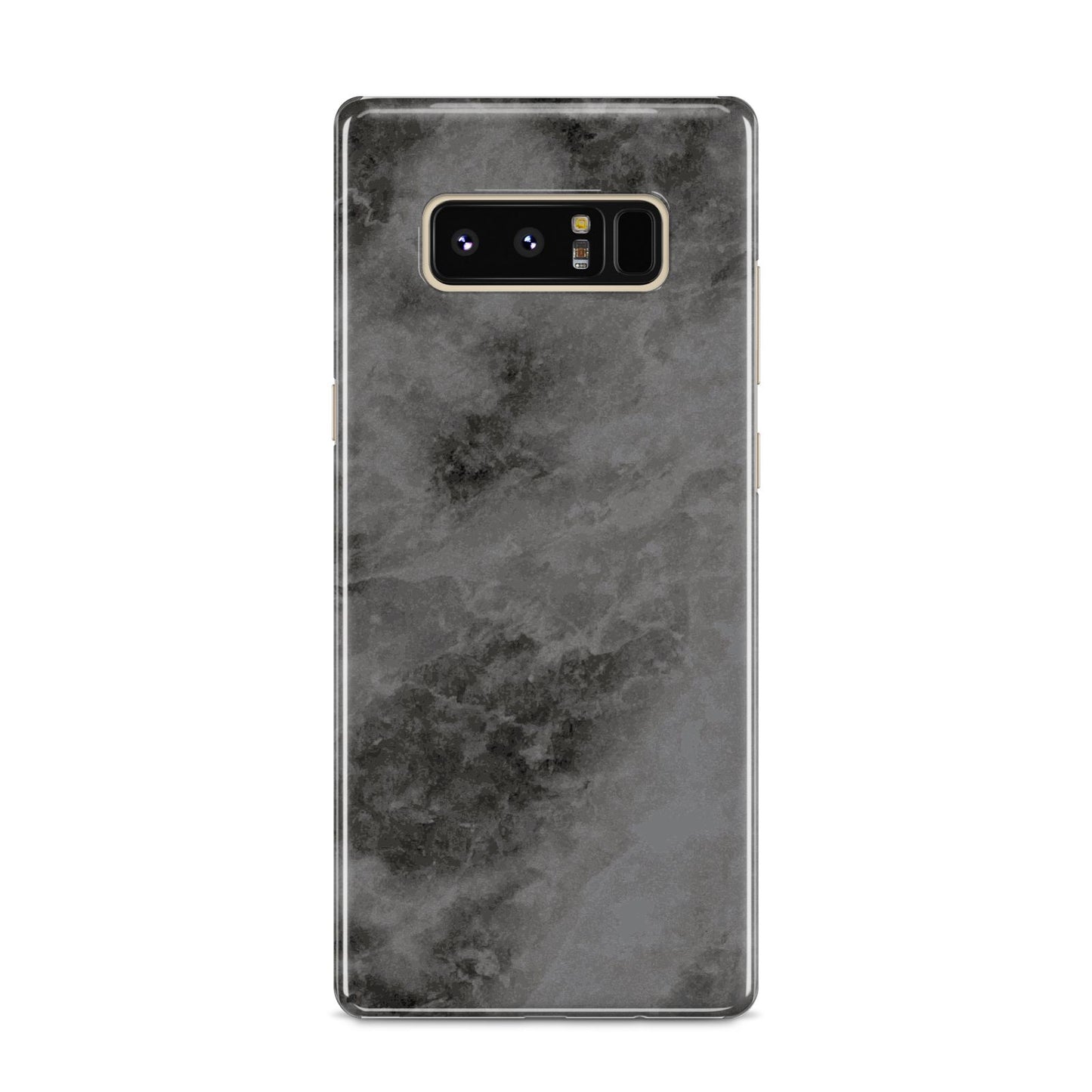Faux Marble Grey Black Samsung Galaxy S8 Case