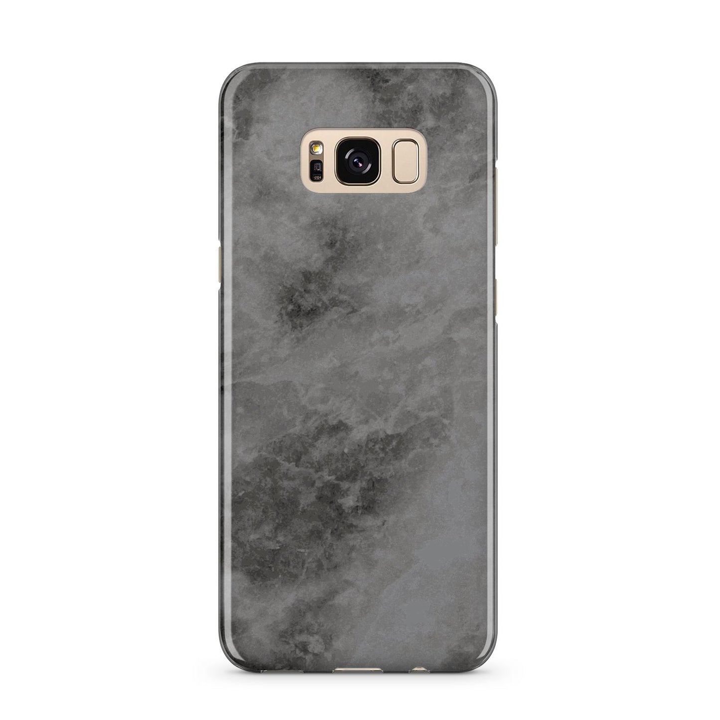 Faux Marble Grey Black Samsung Galaxy S8 Plus Case