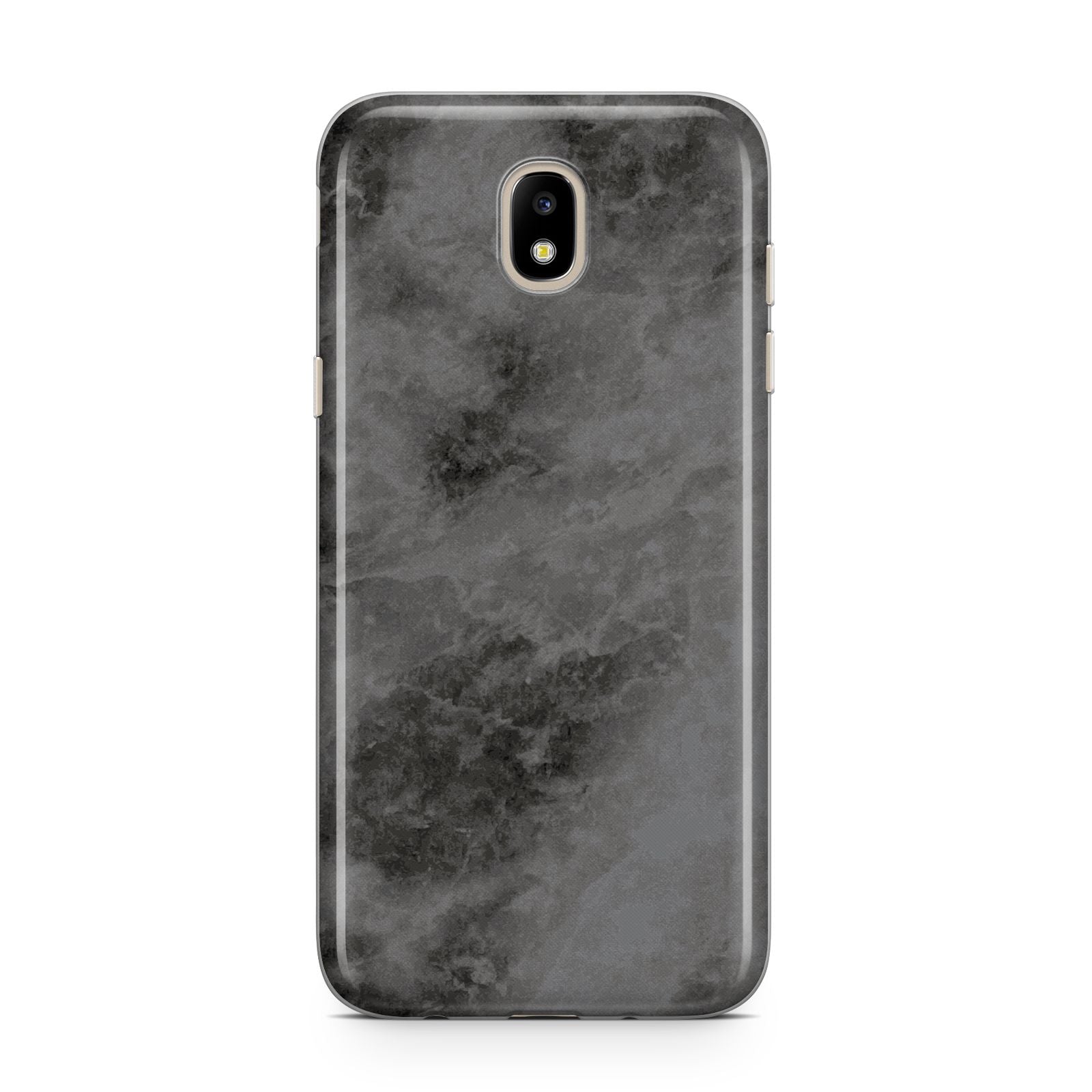 Faux Marble Grey Black Samsung J5 2017 Case
