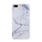 Faux Marble Grey White Apple iPhone 7 8 Plus 3D Tough Case