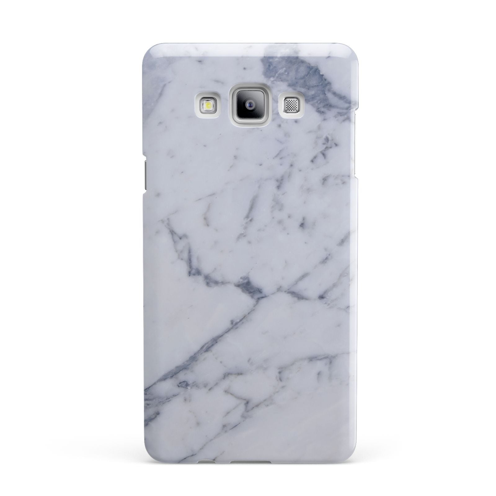 Faux Marble Grey White Samsung Galaxy A7 2015 Case