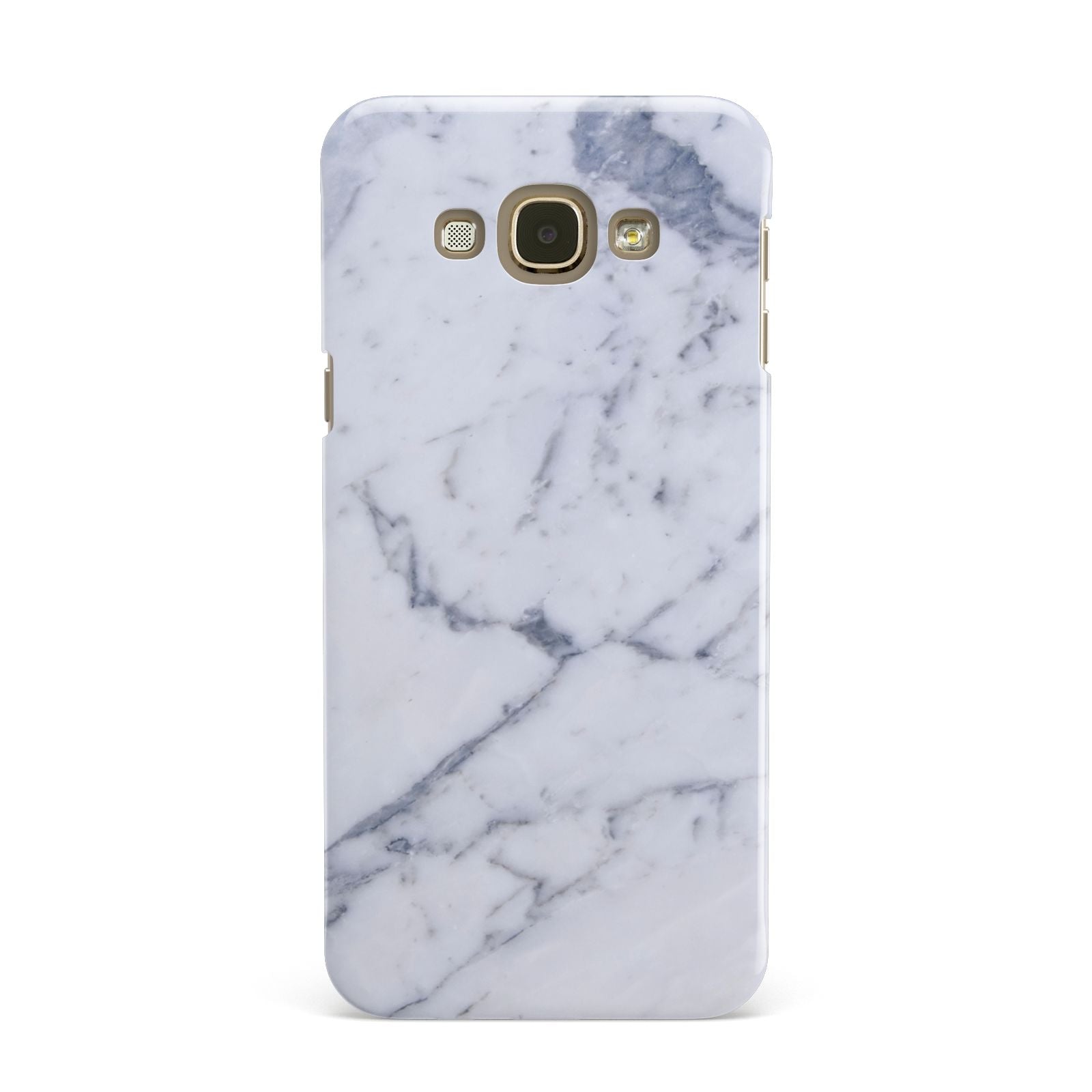 Faux Marble Grey White Samsung Galaxy A8 Case