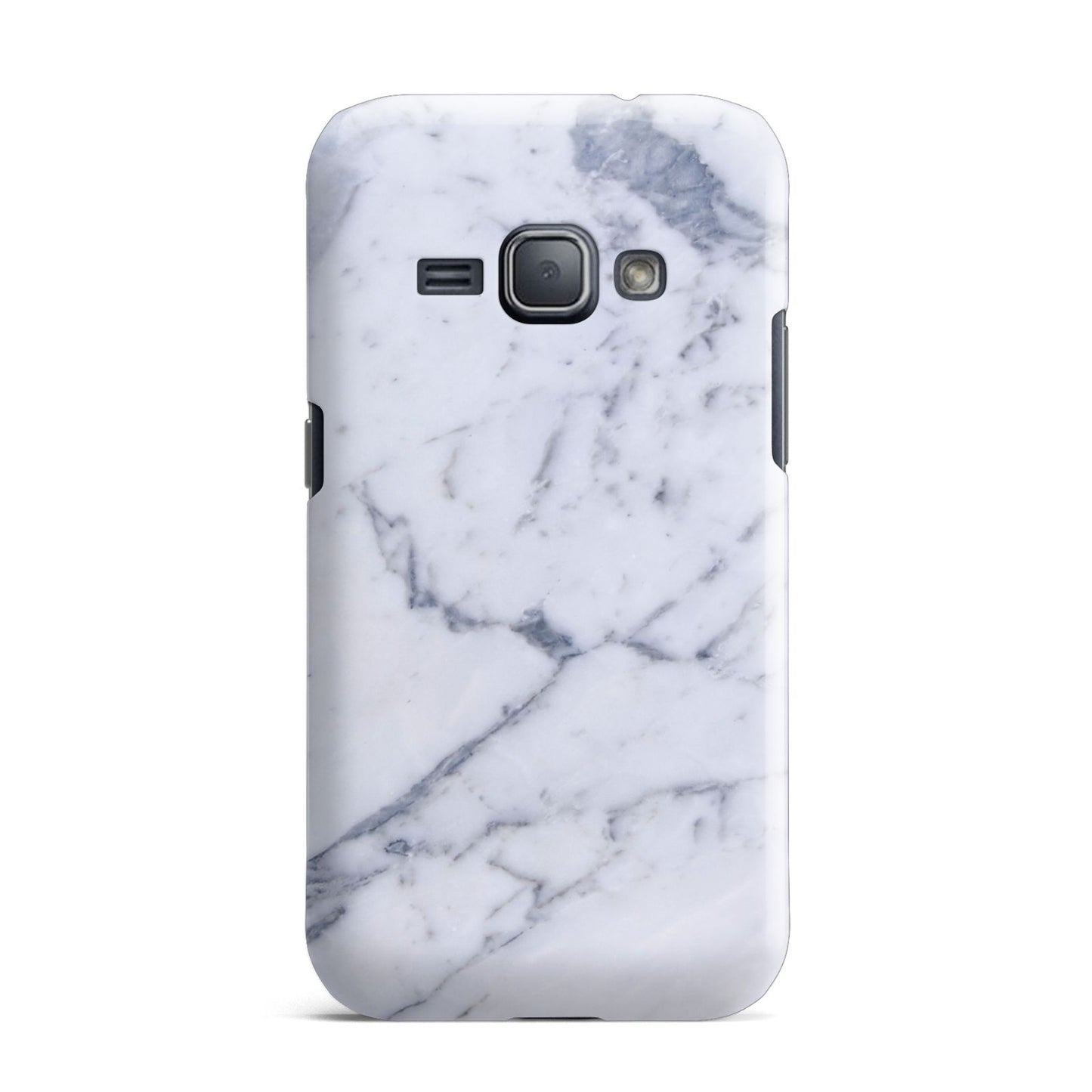 Faux Marble Grey White Samsung Galaxy J1 2016 Case