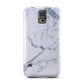 Faux Marble Grey White Samsung Galaxy S5 Case