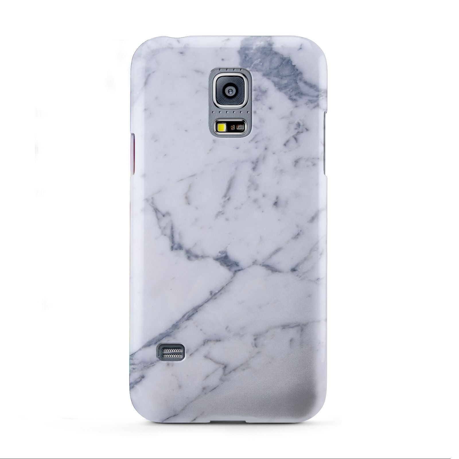 Faux Marble Grey White Samsung Galaxy S5 Mini Case