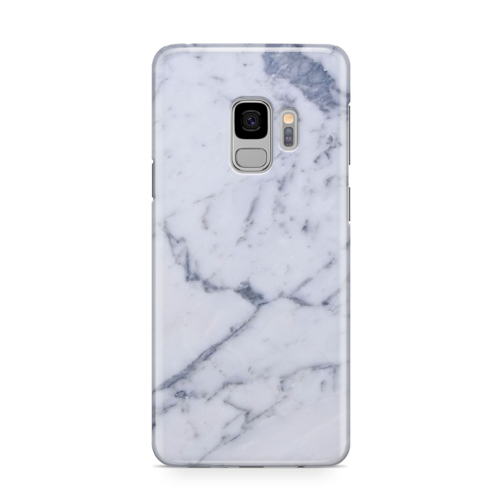 Faux Marble Grey White Samsung Galaxy S9 Case