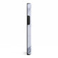Faux Marble Grey White iPhone 13 Mini Side Image 3D Tough Case