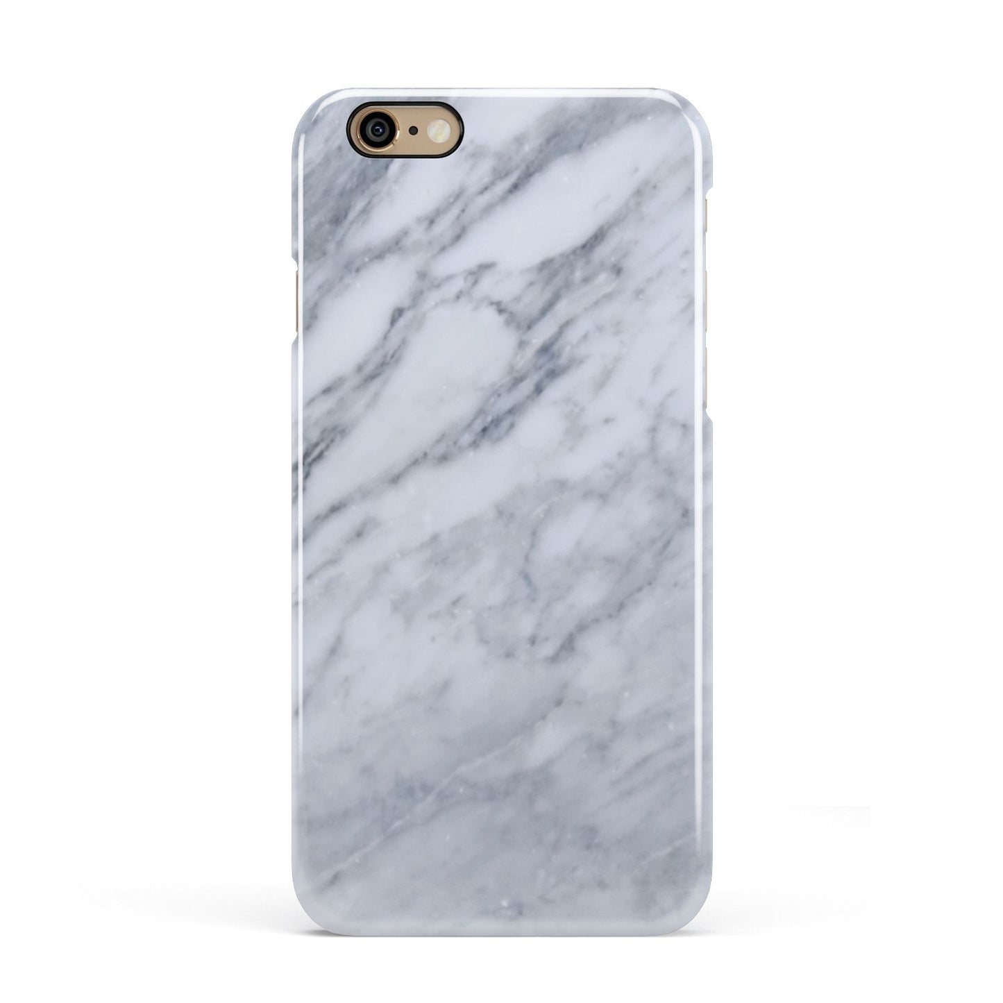 Faux Marble Italian Grey Apple iPhone 6 3D Snap Case