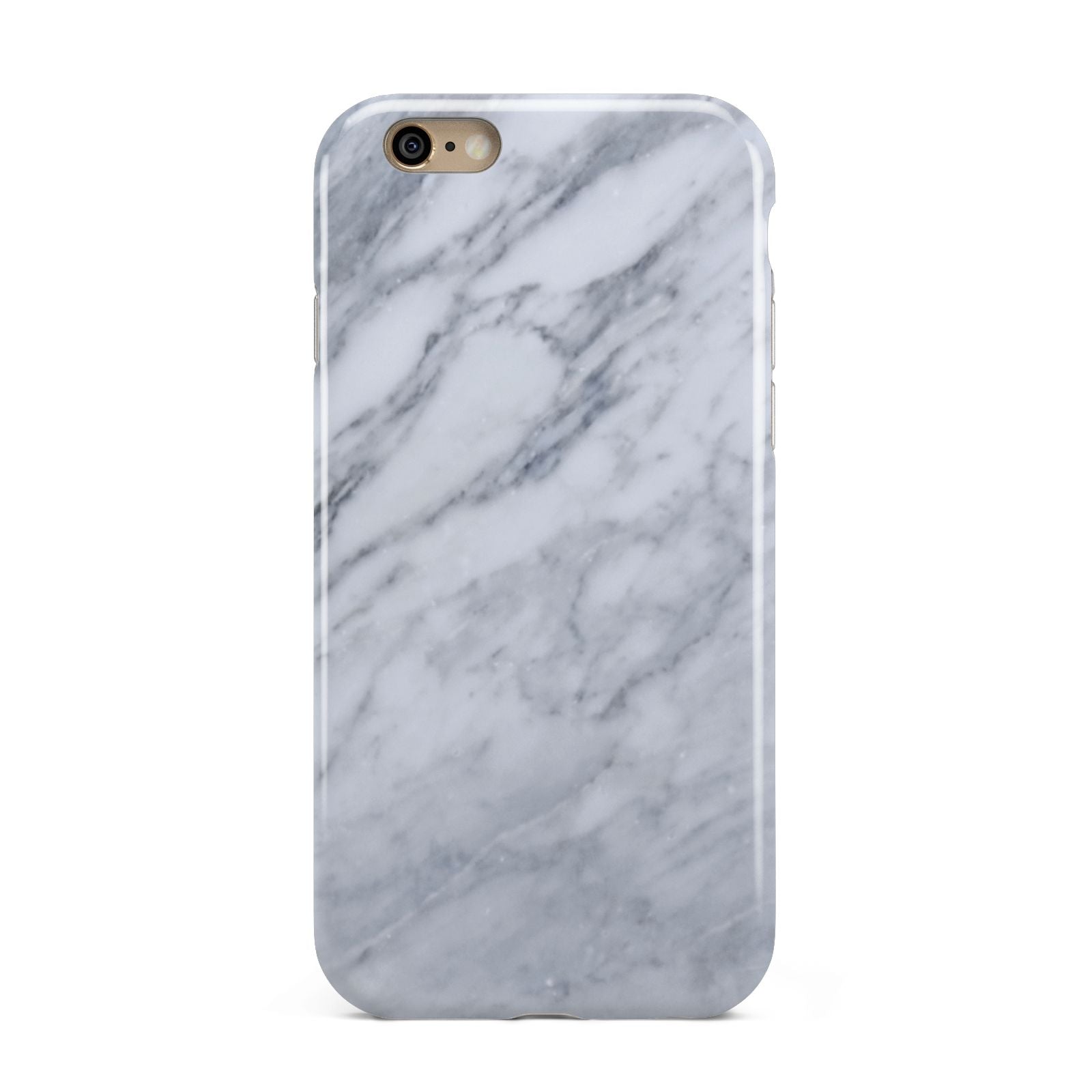 Faux Marble Italian Grey Apple iPhone 6 3D Tough Case