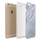 Faux Marble Italian Grey Apple iPhone 6 Plus 3D Tough Case