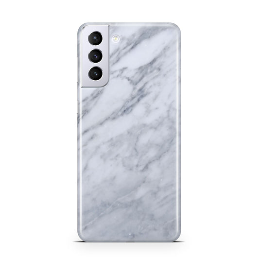 Faux Marble Italian Grey Samsung S21 Plus Phone Case