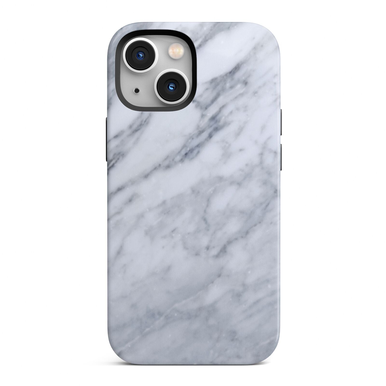 Faux Marble Italian Grey iPhone 13 Mini Full Wrap 3D Tough Case