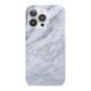 Faux Marble Italian Grey iPhone 13 Pro Full Wrap 3D Snap Case