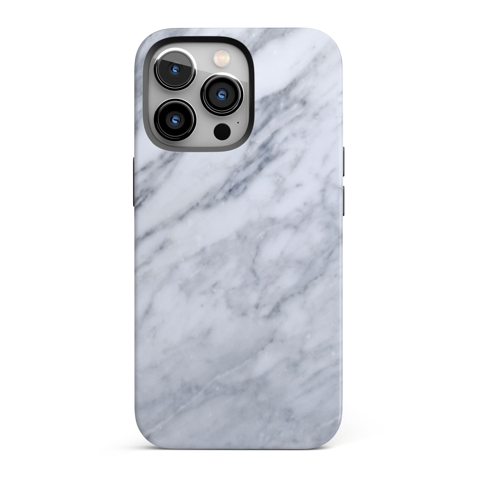 Faux Marble Italian Grey iPhone 13 Pro Full Wrap 3D Tough Case