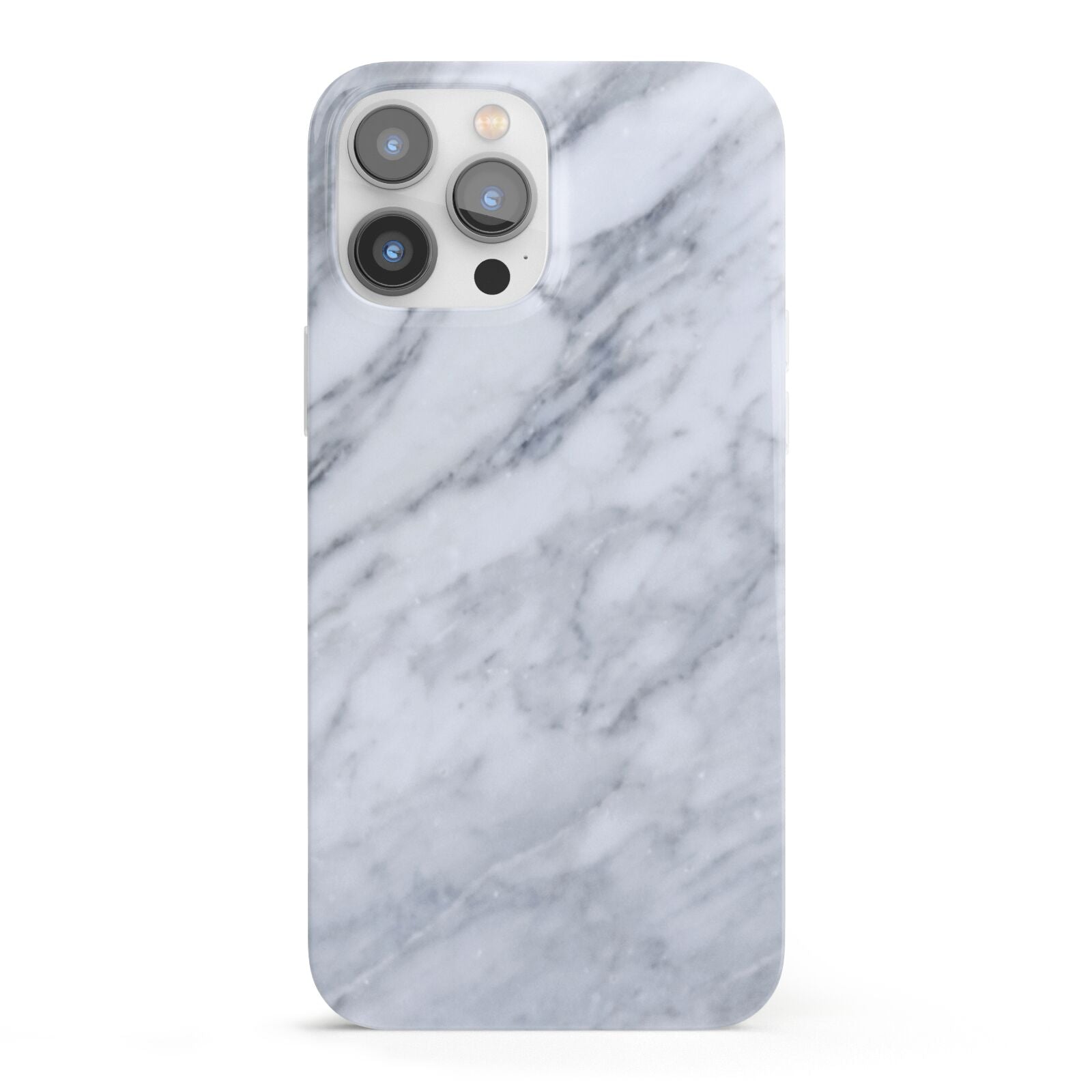 Faux Marble Italian Grey iPhone 13 Pro Max Full Wrap 3D Snap Case