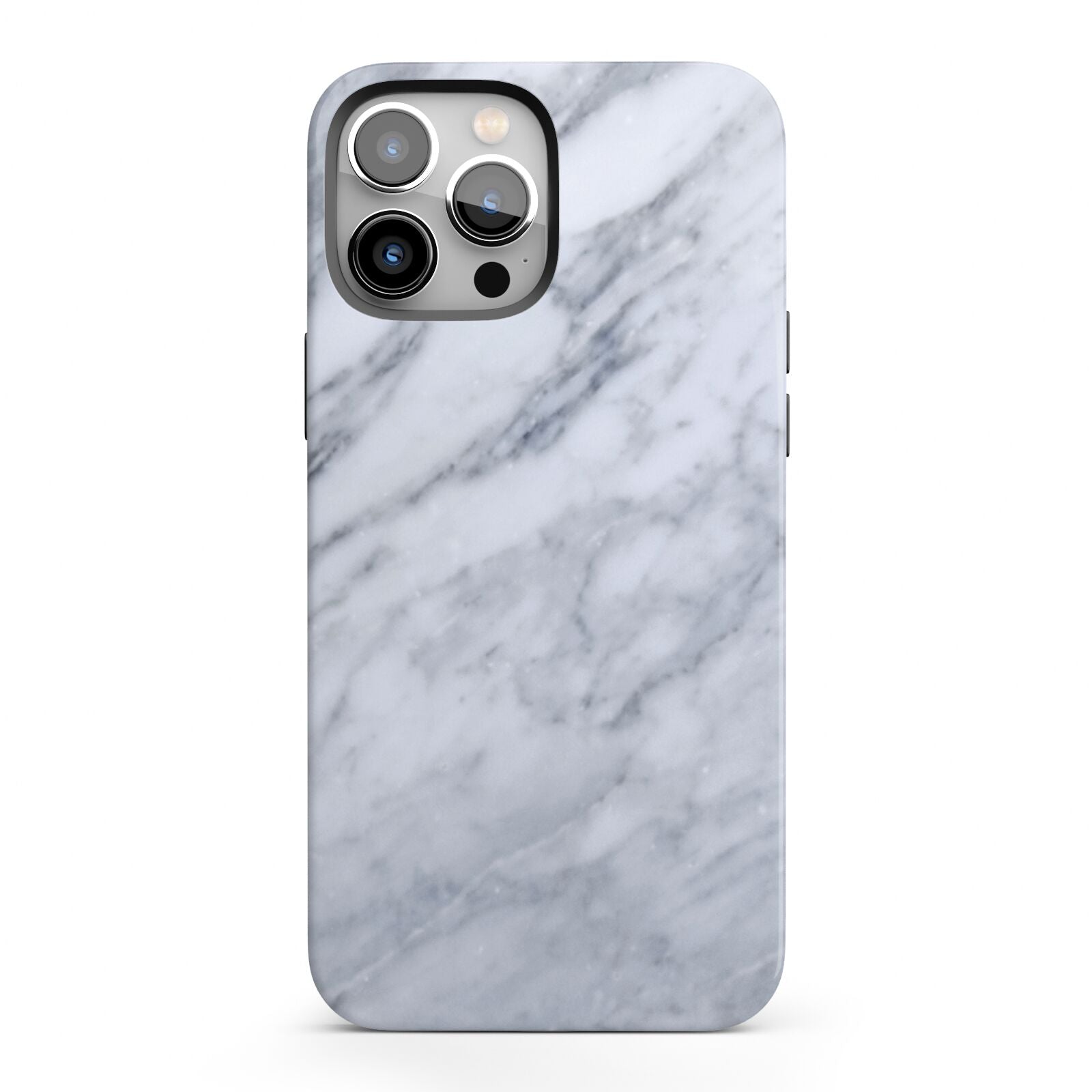 Faux Marble Italian Grey iPhone 13 Pro Max Full Wrap 3D Tough Case