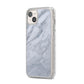 Faux Marble Italian Grey iPhone 14 Plus Glitter Tough Case Starlight Angled Image