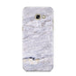 Faux Marble Mid Grey Samsung Galaxy A5 2017 Case on gold phone