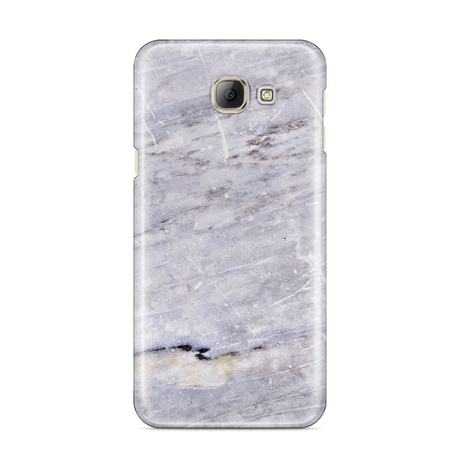 Faux Marble Mid Grey Samsung Galaxy A8 2016 Case