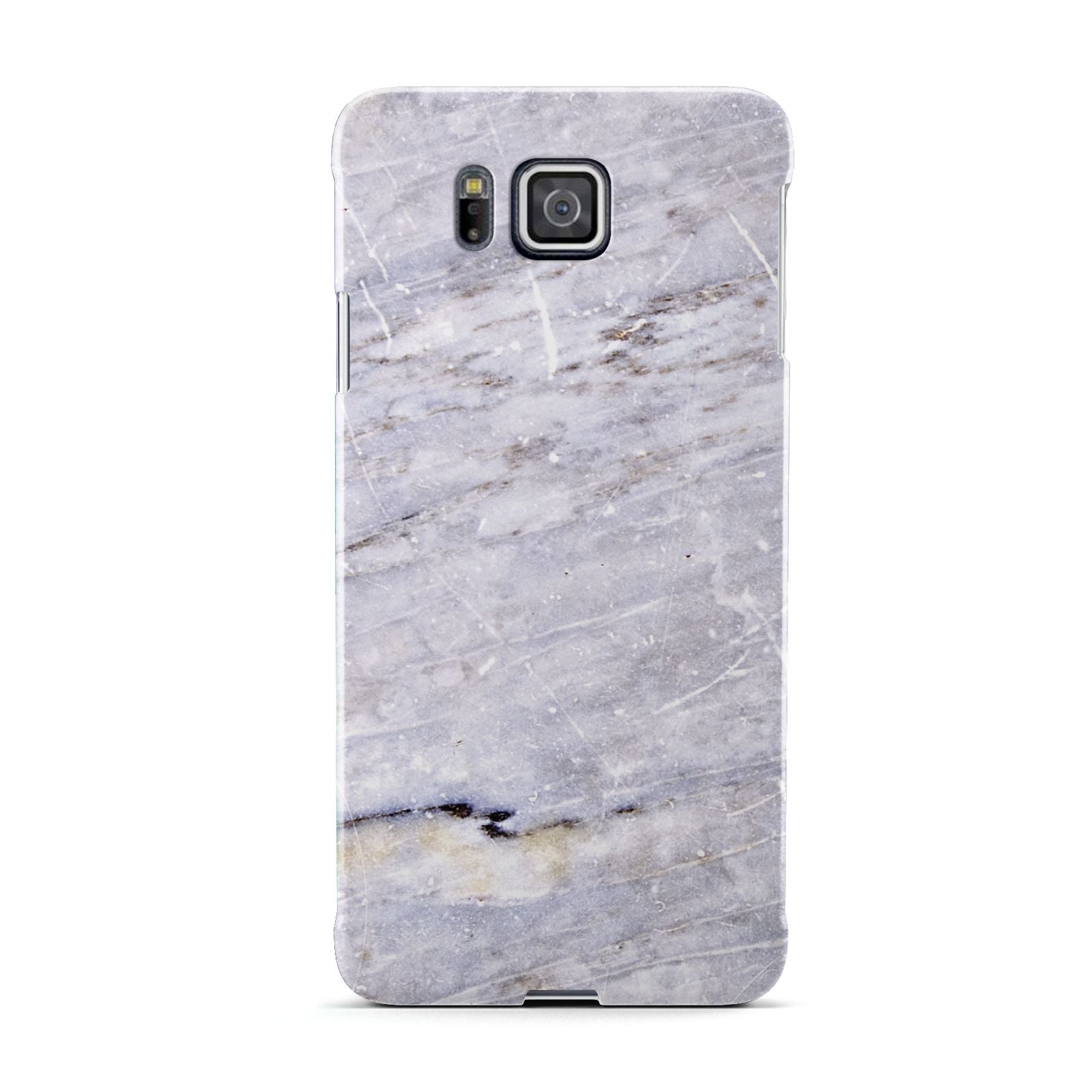 Faux Marble Mid Grey Samsung Galaxy Alpha Case