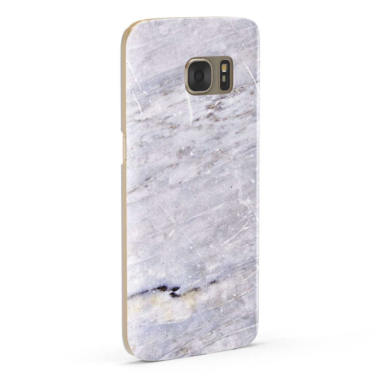 Faux Marble Mid Grey Samsung Galaxy Case Fourty Five Degrees