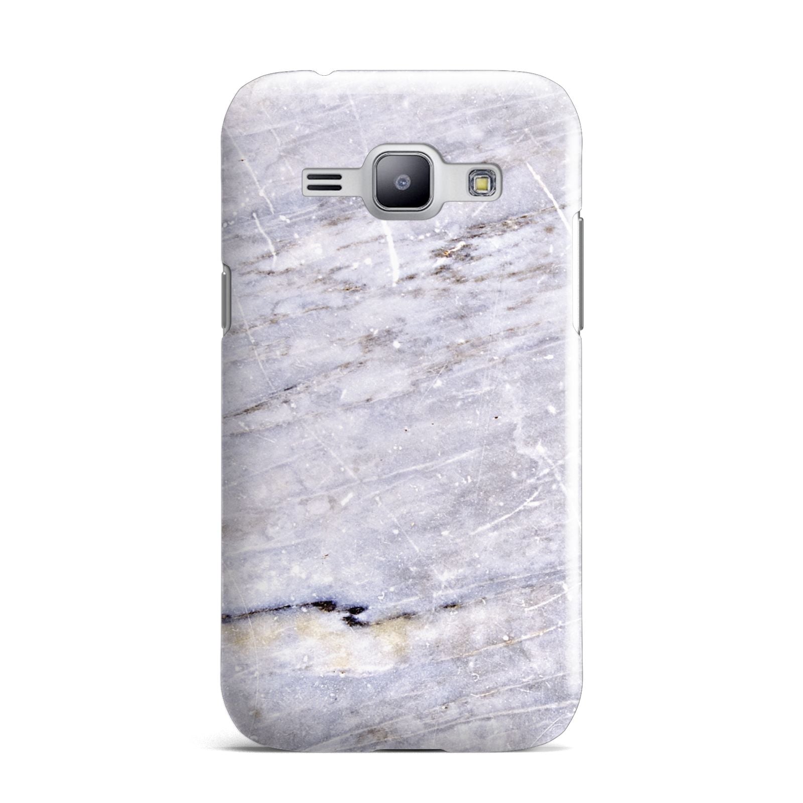 Faux Marble Mid Grey Samsung Galaxy J1 2015 Case