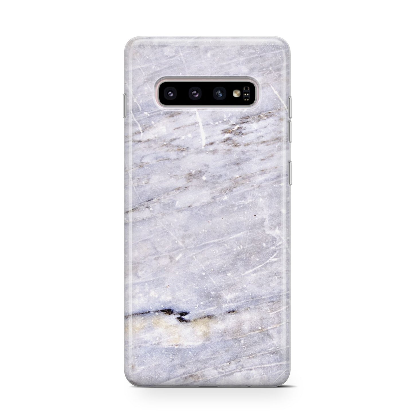 Faux Marble Mid Grey Samsung Galaxy S10 Case