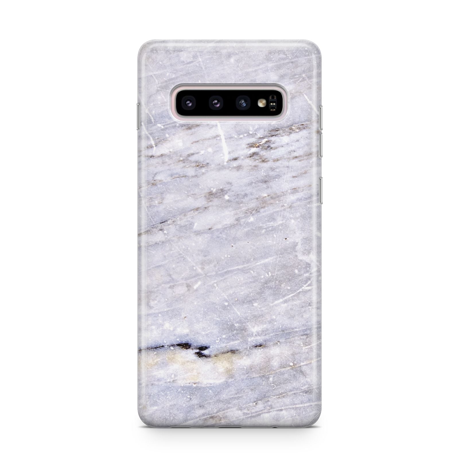 Faux Marble Mid Grey Samsung Galaxy S10 Plus Case