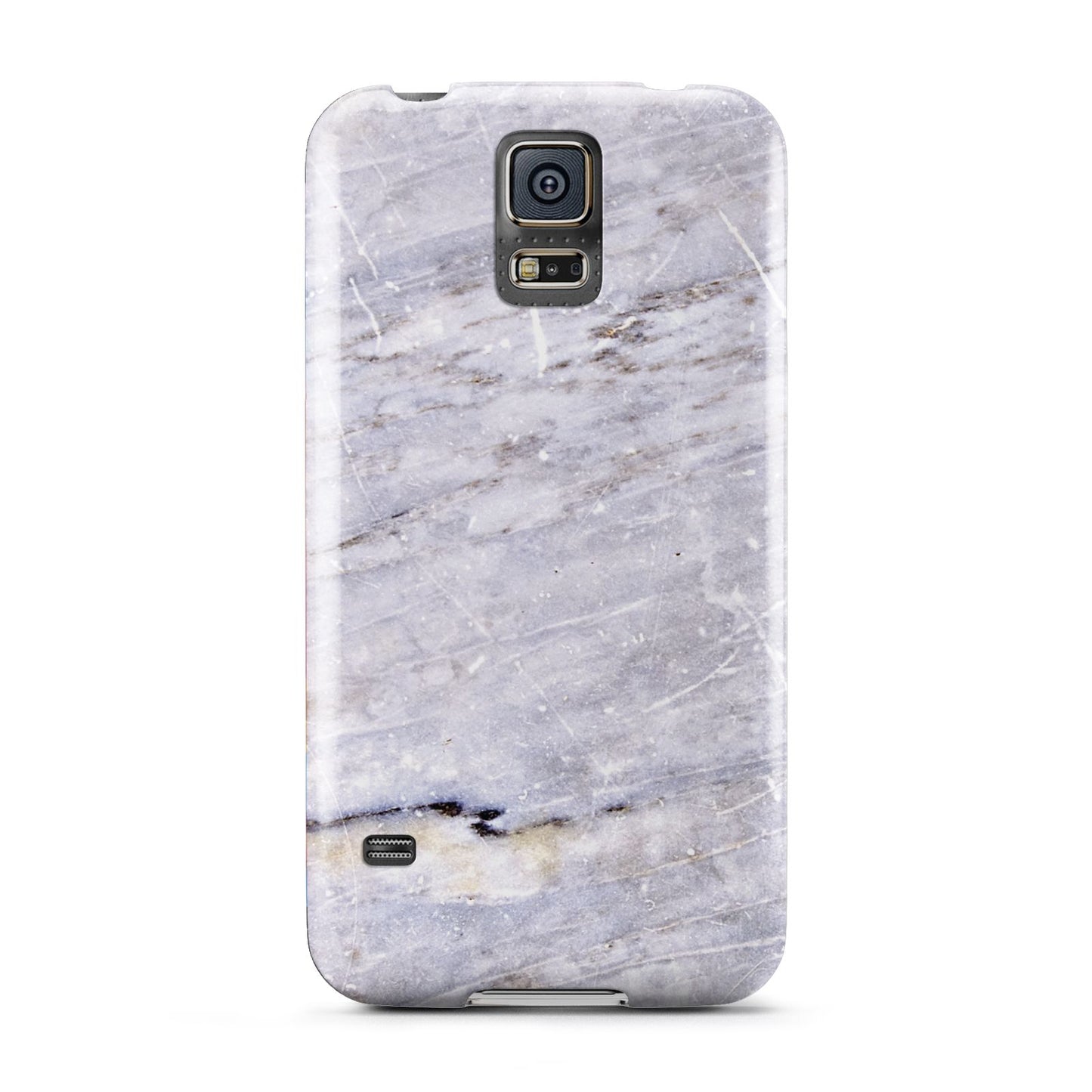 Faux Marble Mid Grey Samsung Galaxy S5 Case