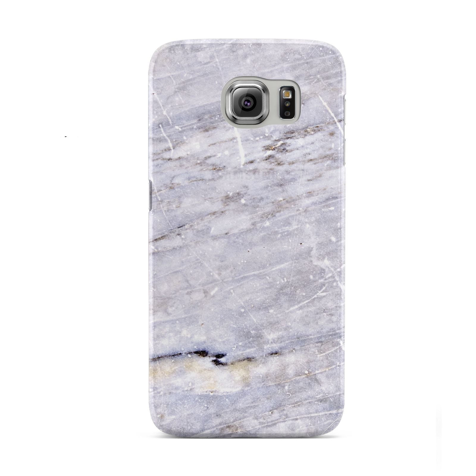 Faux Marble Mid Grey Samsung Galaxy S6 Case