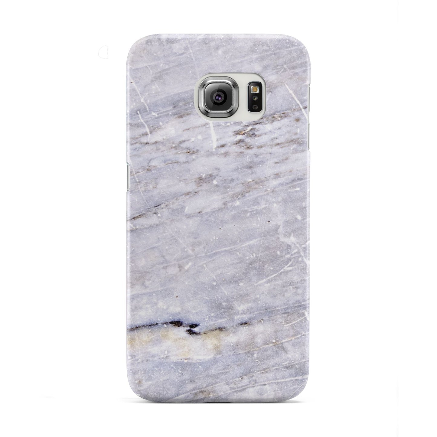 Faux Marble Mid Grey Samsung Galaxy S6 Edge Case