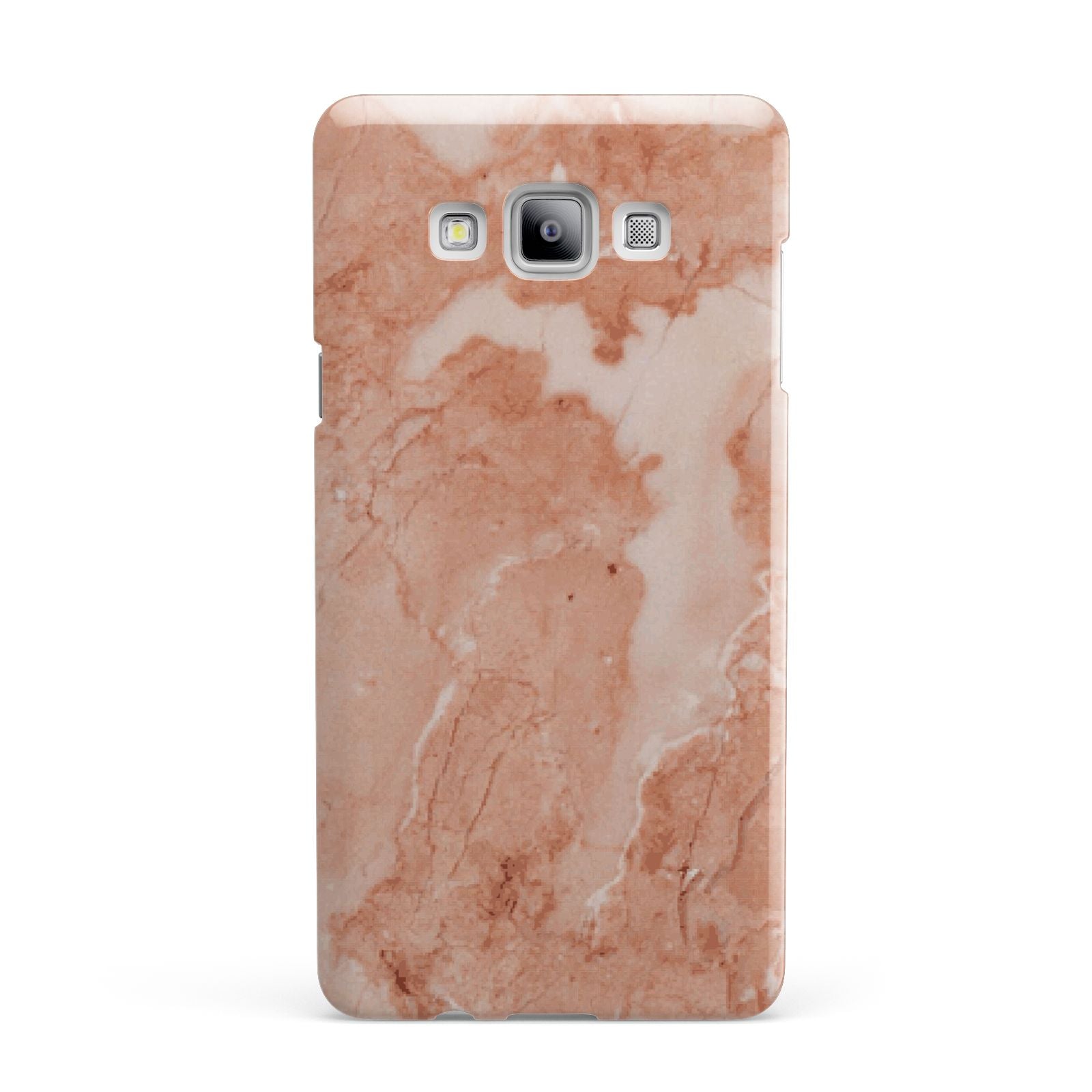 Faux Marble Red Samsung Galaxy A7 2015 Case
