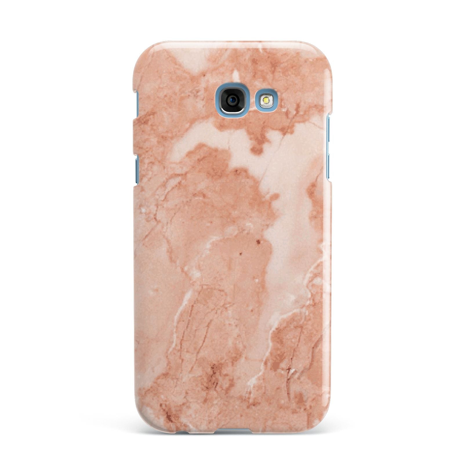 Faux Marble Red Samsung Galaxy A7 2017 Case