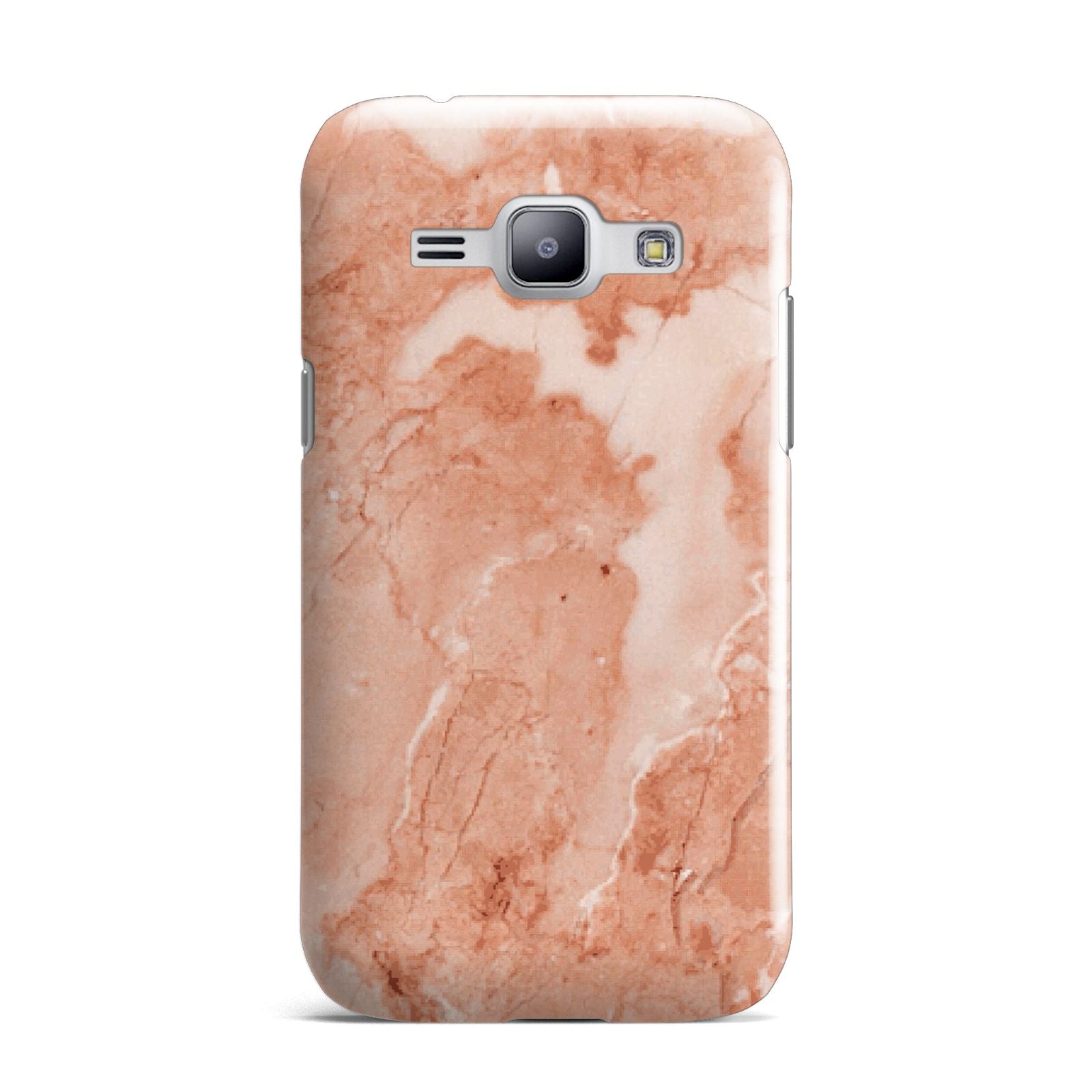 Faux Marble Red Samsung Galaxy J1 2015 Case